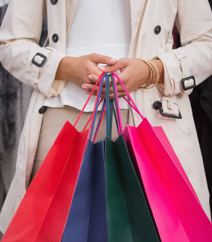 Women shopping in Maine