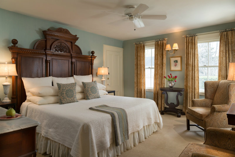 The perfect room at our Castine b&b for your Maine honeymoon