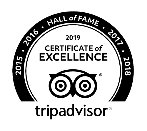 TripAdvisor 2019 Hall of Fame Award