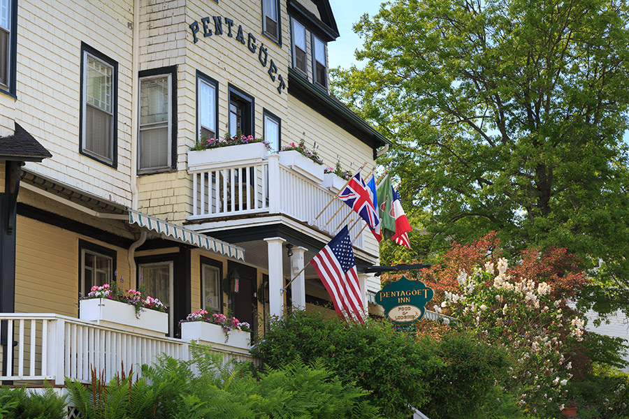 Maine Coastal Inn - The Pentagöet Inn Exterior View